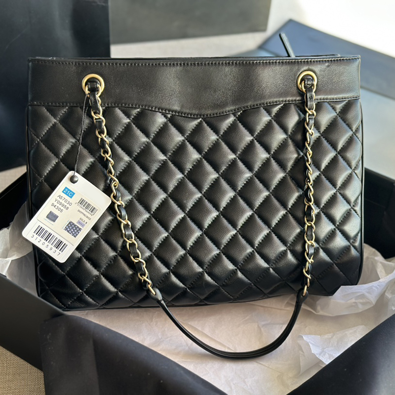 

Original Quality Lambskin Shopping Bag Luxury designer Tote Handbags Women Shoulder Handbag With Box C174