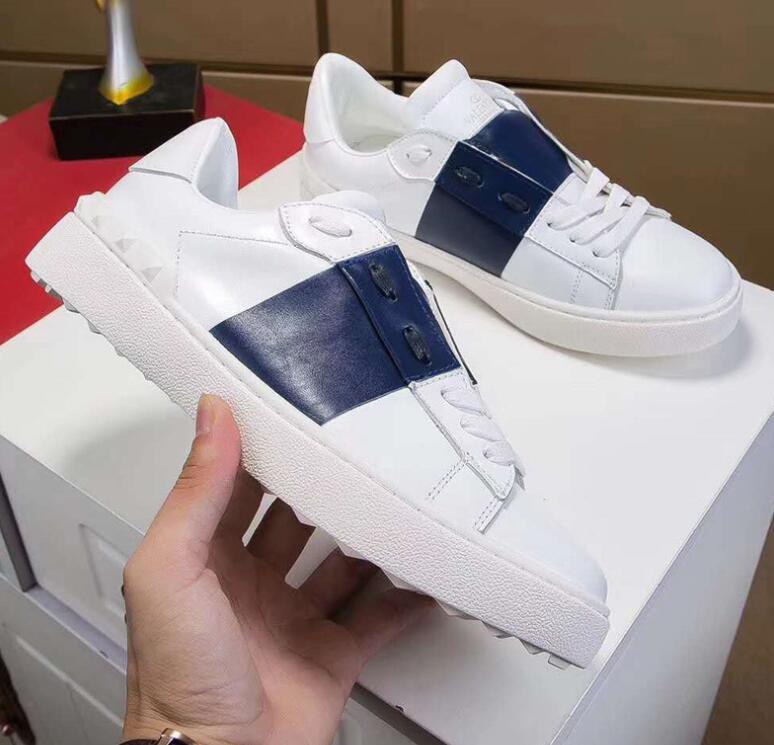 

Luxury SAFETY shoes Slippers Studs Slide Sneaker Designer Slides Summer Sandals White Black Platinum Metallic Fashion Slipper With Dust Bag Men Women 34--43