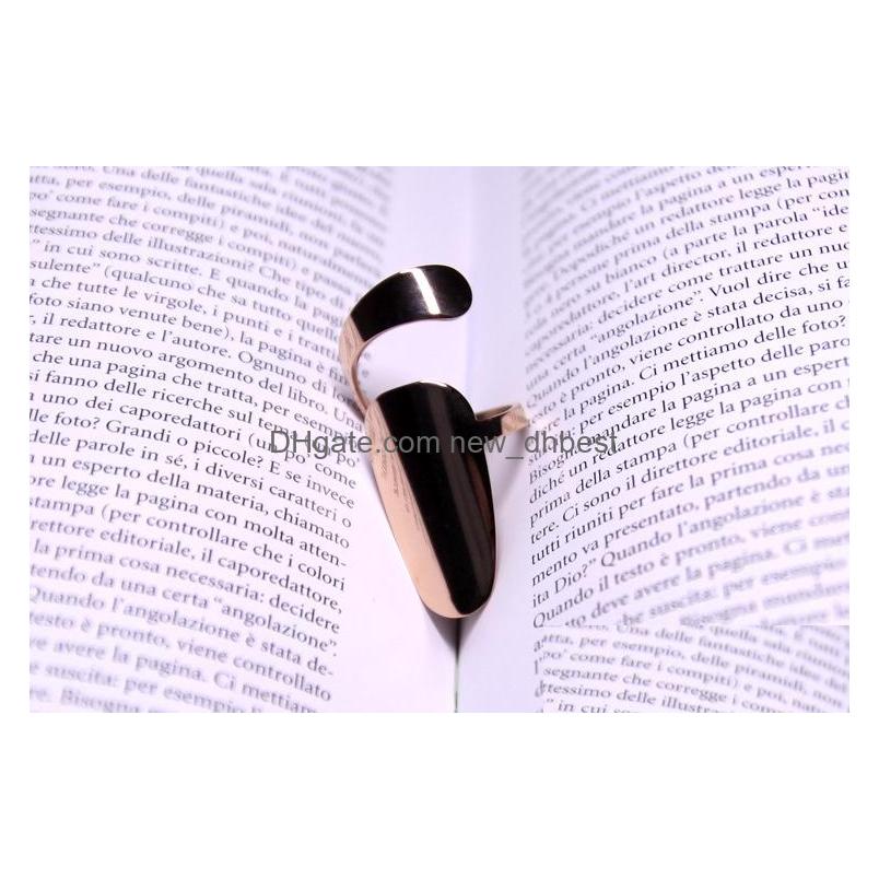 

Band Rings Fashion Jewelry Metal Nail Rings Nails Beauty Ring Drop Delivery Dhzkk