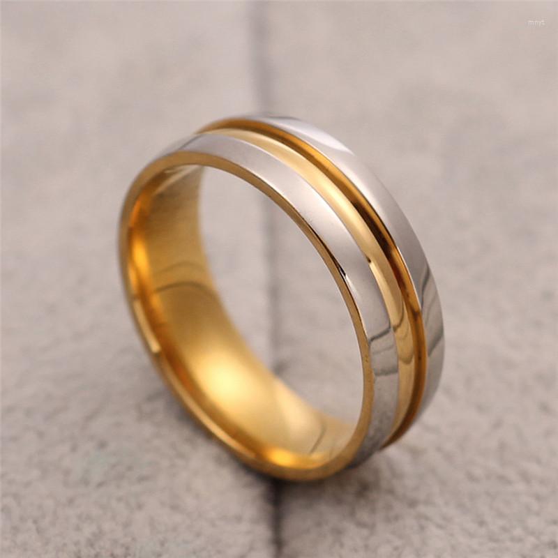 

Cluster Rings MANGOSKY Titanium For Men Women Trajectory Ring Engagement 6mm