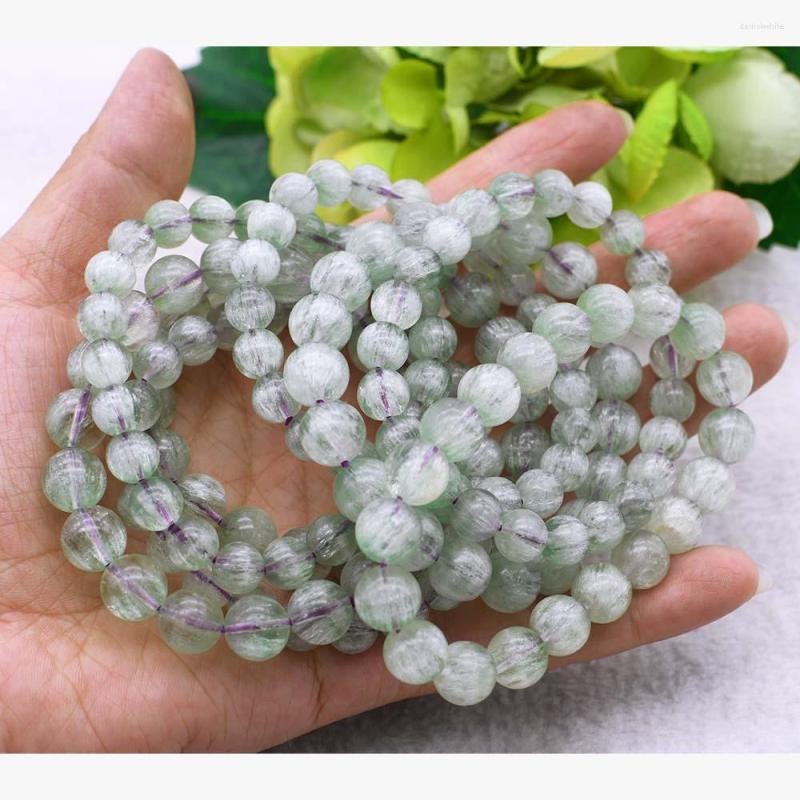 

Strand 8-12mm 8" Natural Fuorite Crystal Green Feather Loose Beads Wholesales