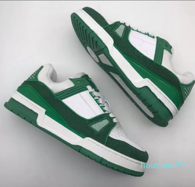 

Men Women Casual Flat Shoes Luxury Designer Low Cut Lace-Up Sneakers Trainers Outdoor Unisex Zapatos Walking Shoe 36-44