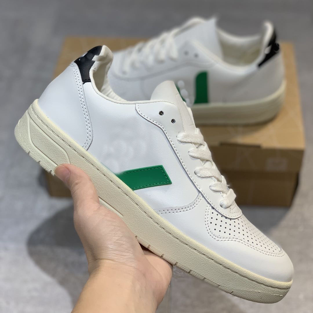 

Sneakers Shoes Womens Men 's Classic White Unisex Fashion Couples Vegetarianism Style Original Veja Campo Size 36-44 Cor 20nx, Pink