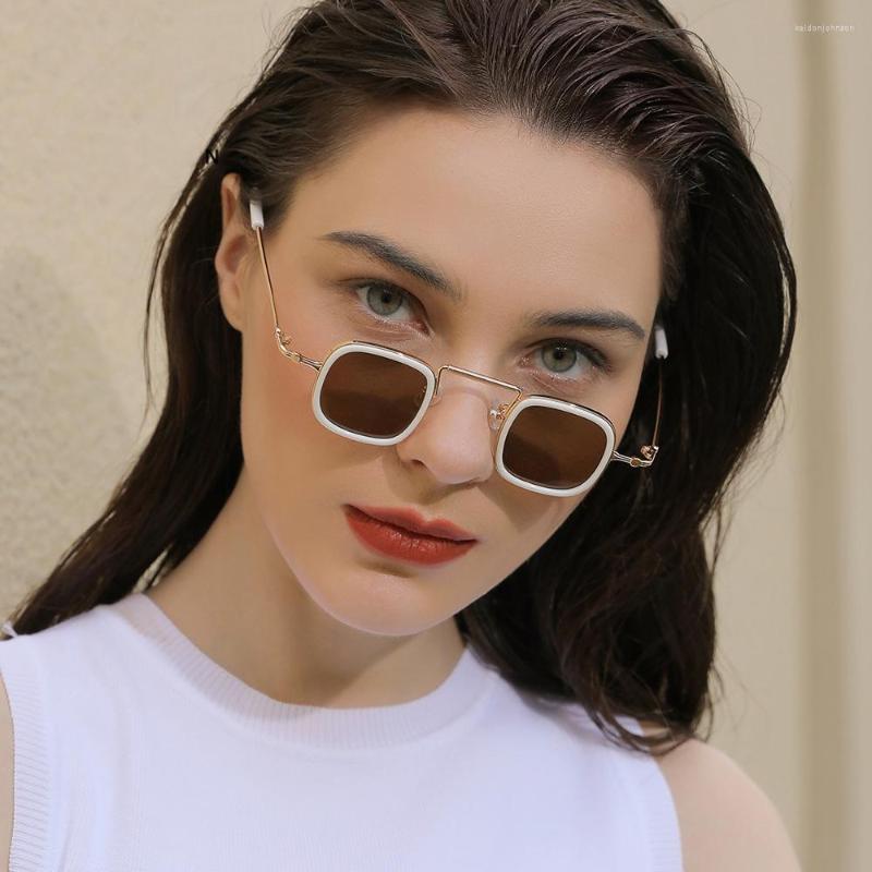 

Sunglasses Personality Small Square Polarized Women's Funny Fashion Sun Glasses