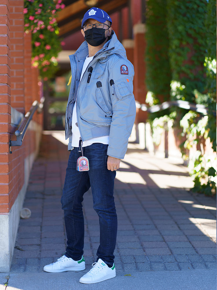 

Men Down Parkas Bomber Jacket Waterproof Multifunctional White Duck Down Leisure Multi-pocket, Blue