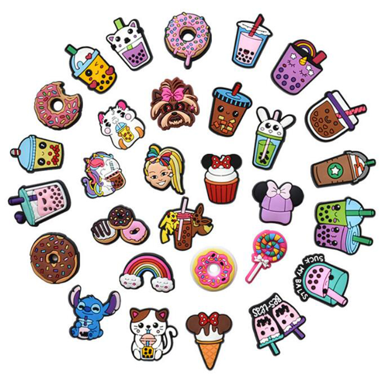 

New Designer Drink Croc Shoe Charms Accessories Kids party gifts shoes decorations charms