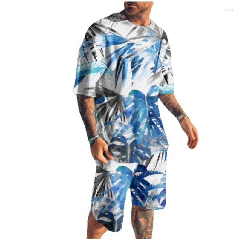 

Men' Tracksuits Men' Tracksuit Set 3D Print 2 Pcs Hawaii Men Clothes T-shirts Male Shorts Suits Man Pants Beach Holiday Ropa Hombre, Xjdxtz85