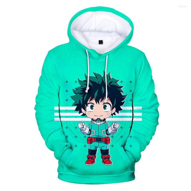 

Men's Hoodies 2022 3D Print Anime Boku No Hero Academia Men Boy Sweatshirts Funny Tracksuit Bakugou Collages Friends Clothes