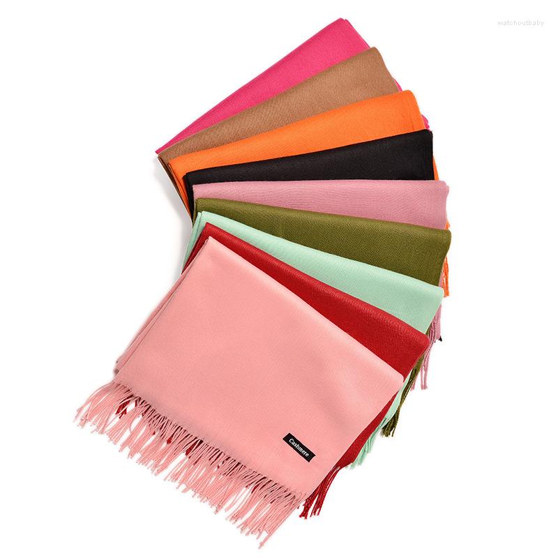 

Scarves Pure Cashmere Scarf In Autumn And Winter Head Hijab Scarfs Women Men