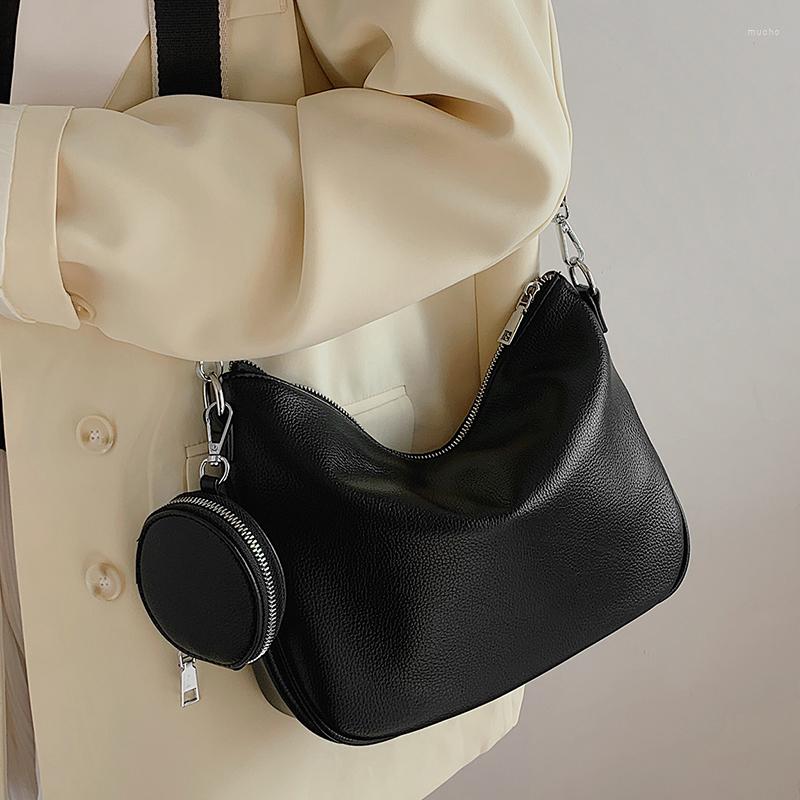 

Evening Bags Fashion Women Small Pu Leather Shoulder Designer Ladies Crossbody For Casual Female Handbags Messenger, Black