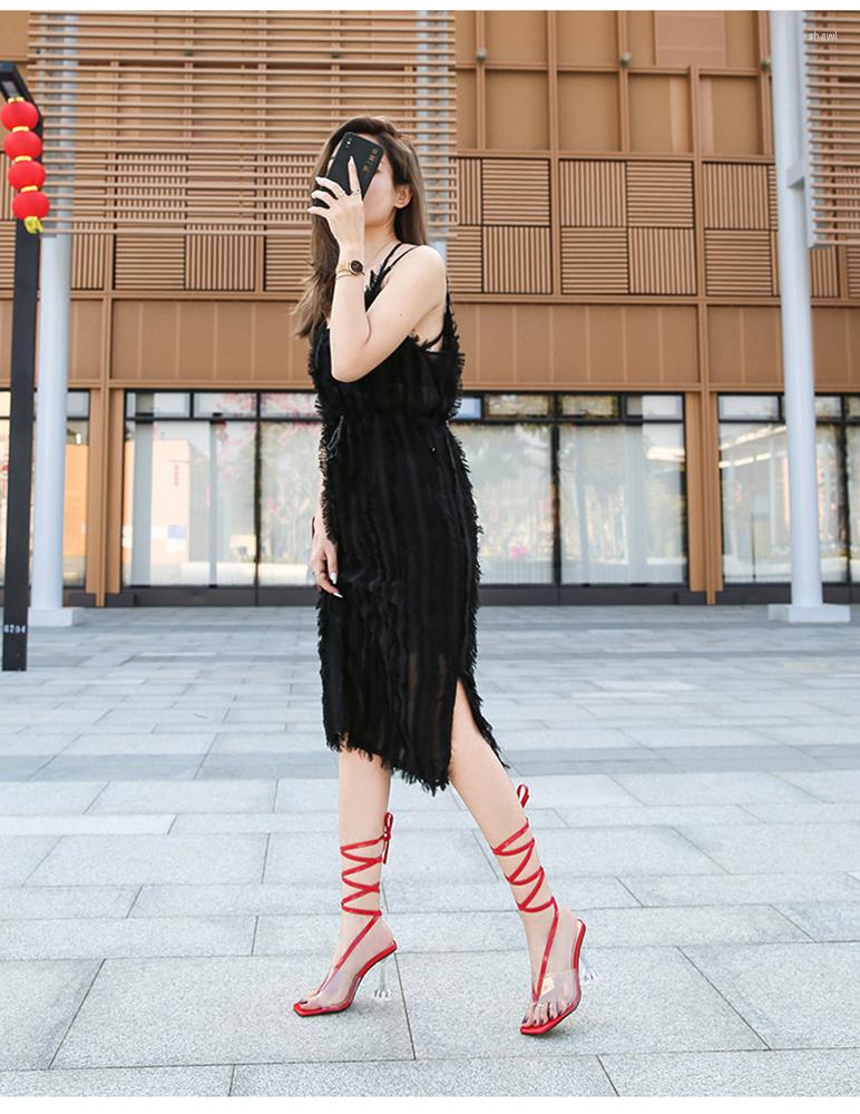 

Sandals Rocwickline Summer And Autumn Women's Super High Heels Classics Lace-Up Peep Toe Shallow Fashion Novelty Neutral Spike, Silver