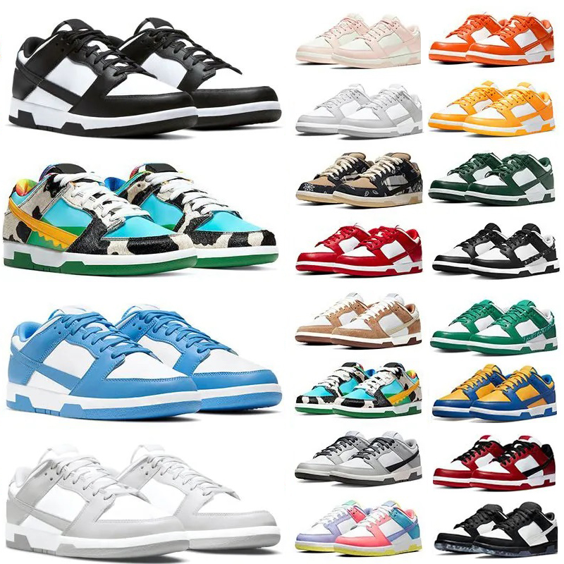 

Men Women Running Shoes Sports Sneakers Black White Panda Photon Dust Kentucky UNC Syracuse Brazil Chicago Red Trail Syracuse Plum