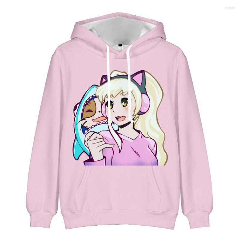 

Men's Hoodies Funny LEAH ASHE 3D Print Sweatshirts Boys/Girls Long Sleeve Fashion Casual Kids Sweatshirt Pullovers Hoody