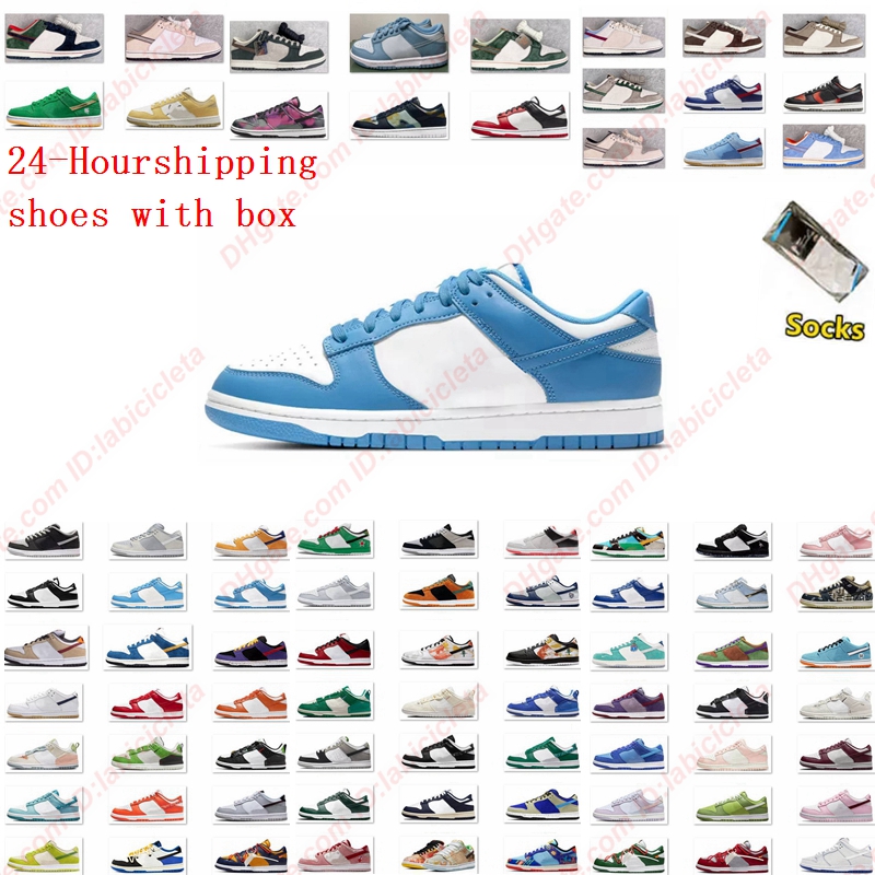 

University Blue White Logo dunks Shoes Brown Mocha Low Pro Blue Fury sb dunks Triple pink UNC Casual men women for Panda, 18