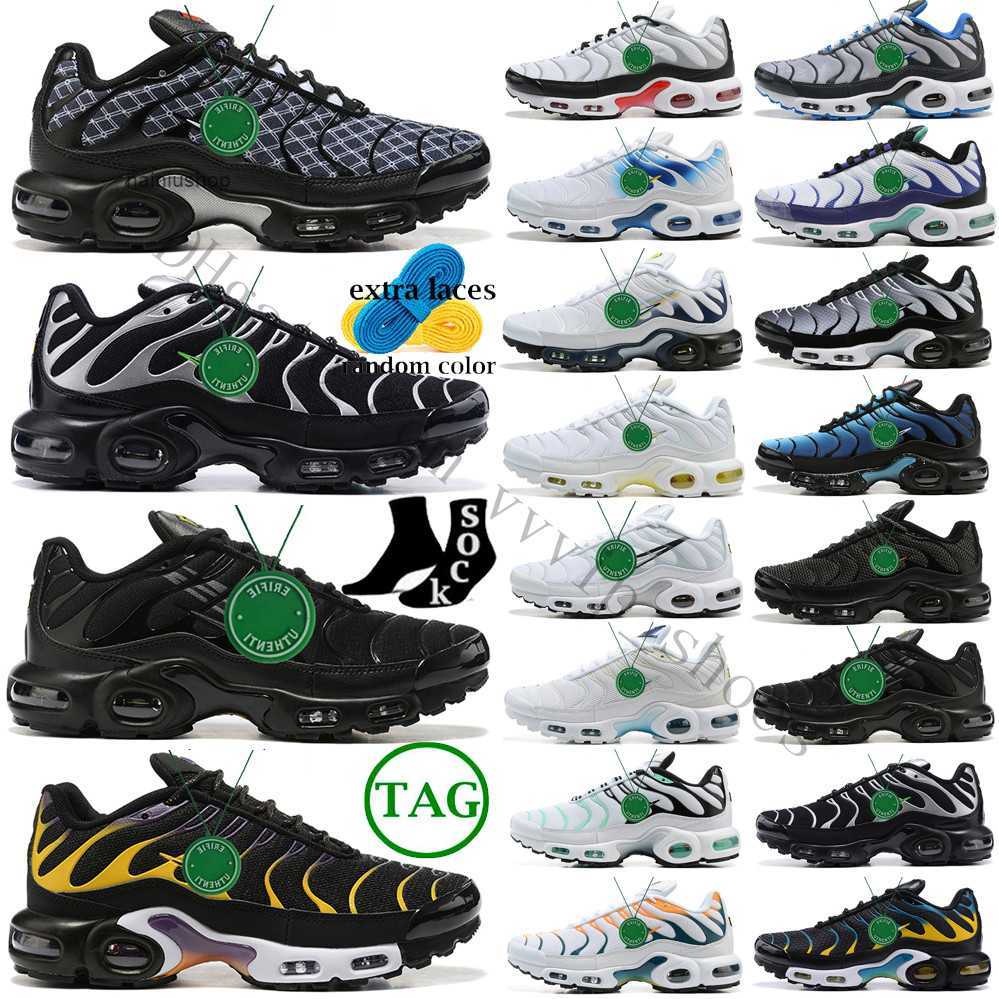 

2023 Running Shoes Men Trainers Sports Sneakers Triple Black White Red Viotech Grape Bone Metallic Silver Hyper Jade Bule Oreo Navy Voitage Tn JORDNA, Color # 25