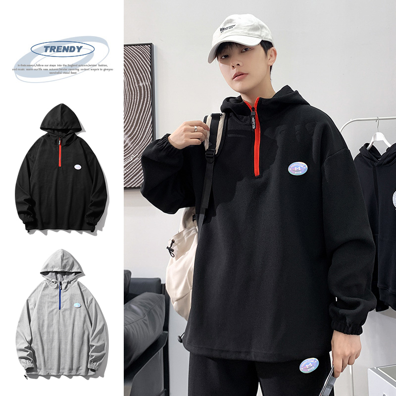 

Mens Hoodies Sweatshirts Hoodie Oversized Long Sleeve Harajuku Sweater Men and Women Hip Hop Retro Streetwear Autumn Winter Male Outwear PLus Size 221202, Ywb6720white