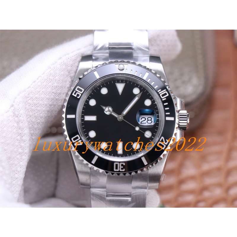 

VS factory 40mm mens watches Automatic Mechanical VS3135 integrated movement 904L stainless steel luxury Ceramic Bezel designer Wristwatches, Watch