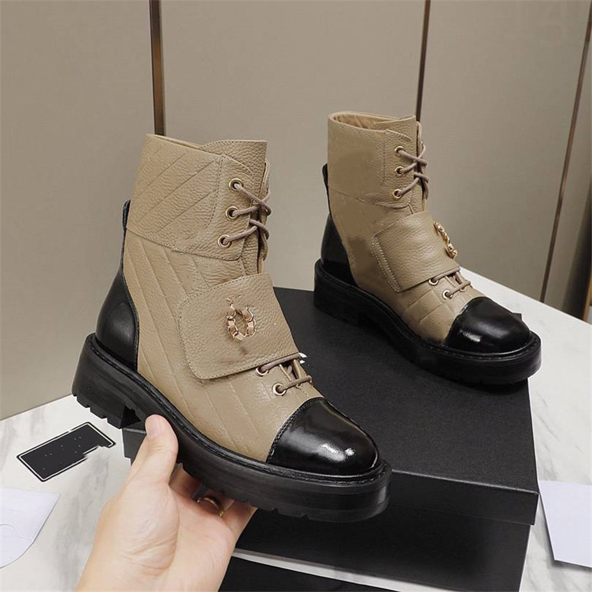 

Fashion Design boots Channel High Heel Ankle Boots Wool Leather Winter Warm Snow anti-skid Women Casual Socks Shoes 04-012