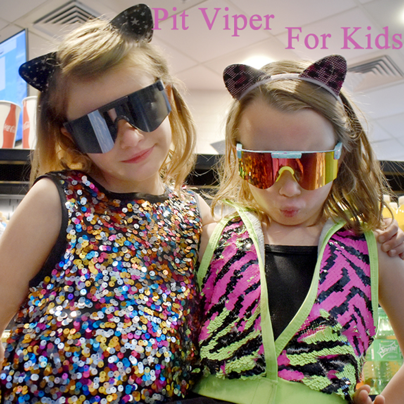 

Outdoor Eyewear PIT VIPER XS Kids Polarized Glasses Sport Cycling Sunglasses Mtb Bike Bicycle Goggles Boys Girls UV400 With Box 221012