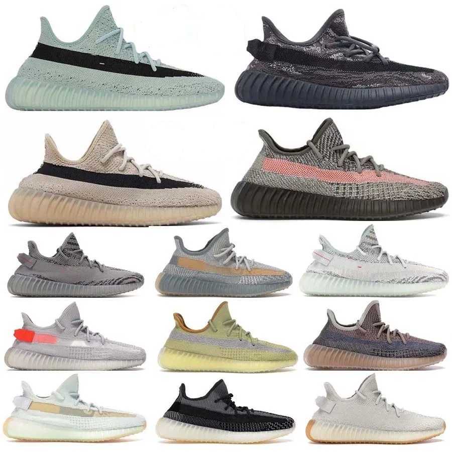 

Designer V2 running shoes 350 casual sneakers 2.0 Man Woman Reflective Blue Bone Zebra Beluga Natural Cinder Carbon Classic Size 36-48, 21