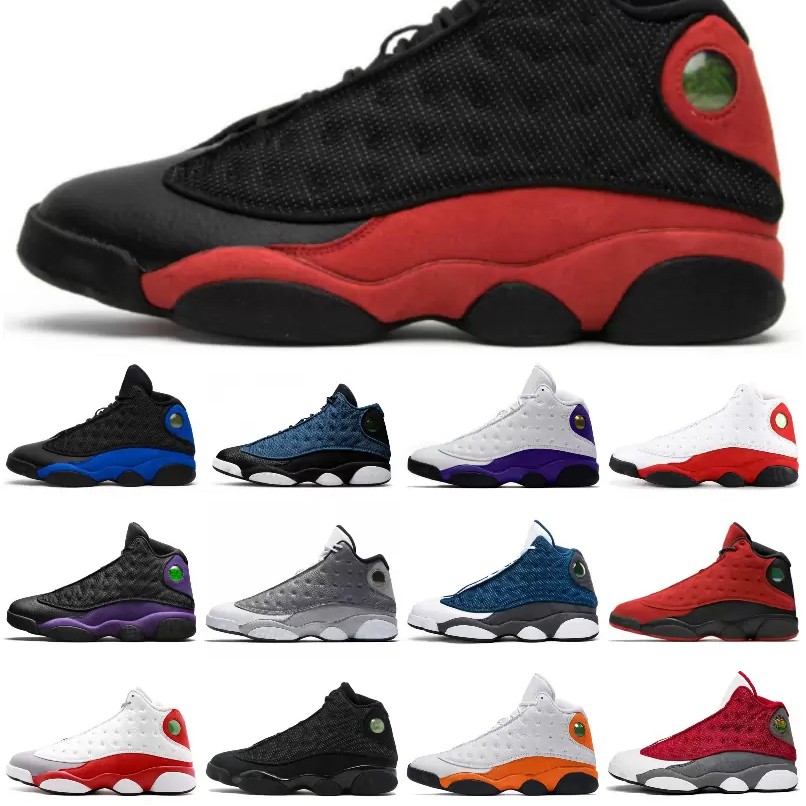 

Jumpman 13 men women Basketball Shoes jorden jordam 13s Court Purple Bred Lucky Green running shoes Flint Starfish Trainers Retro Outdoor Sneakers size 36-47, Fill postage
