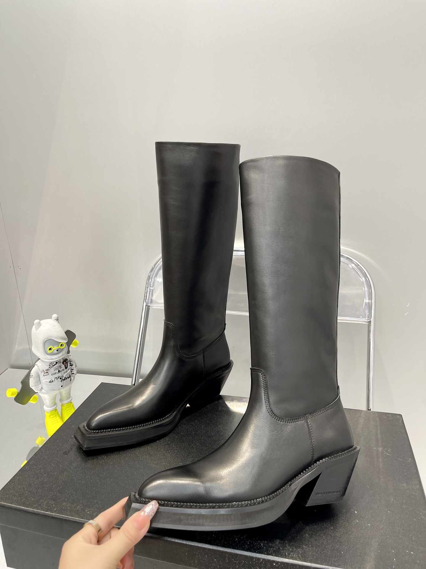

Female boots 2022/FW' King's foot feeling invincible beautiful everything can be salt sweet 01, Short boots