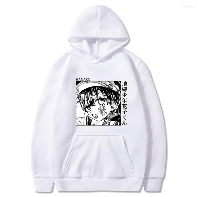 

Men's Hoodies Hanako-Kun Men Female Classic Anime Graphic Print Streetwear Pullover 2022 Fashion Hip Hop Sweatshirt Hooded Unisex, Black