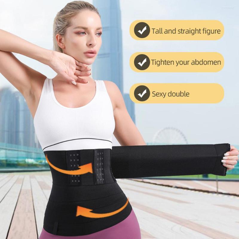 

Women's Shapers Waist Trainer Trimmer Belt Adjustable Belly Tummy Control Snatch Me Up Buckle Wrap For Women Slimming Body Shaper Stretch, Beige