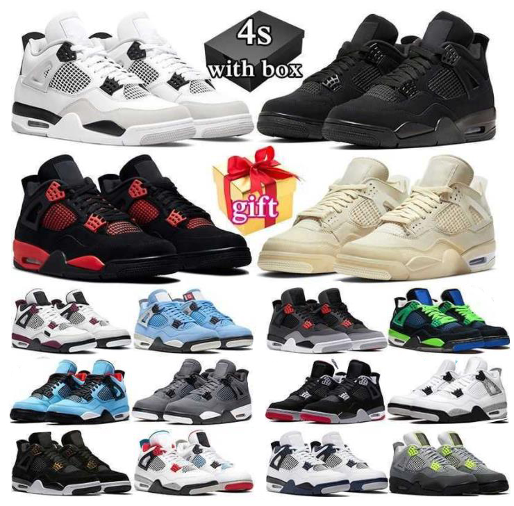 

jordens 4S dunks Casual shoes Fire Red women's brand-name shoes black resin white Oreo men's sports dunk lows, S39