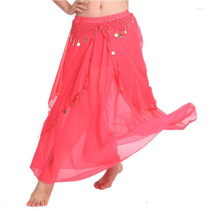 

Stage Wear Belly Dance Skirt Women Clothes Woman Performance 8 Colors Lady, Black