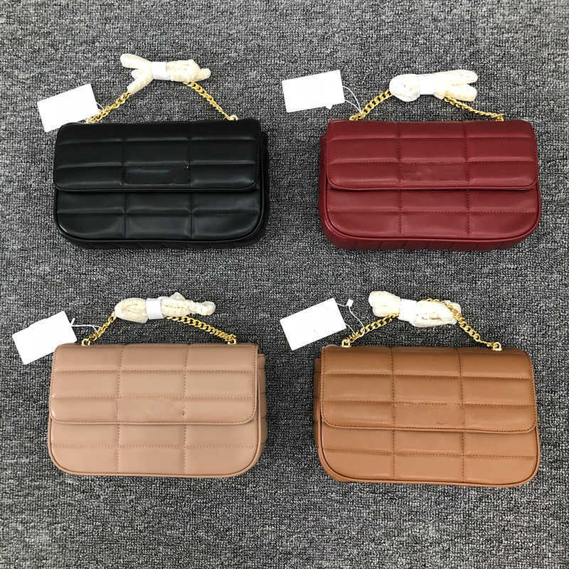 

Shoulder s Triumphal Arch Rhombic Chain Underarm One shoulder Handheld Flap Postman Versatile New Women's Crossbody Bag, Red