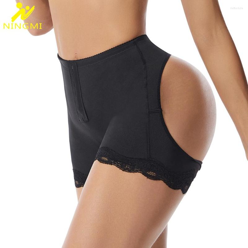 

Women' Shapers NINGMI Body Shaper BuLifter Panties Women Shapewear Push Up With Hook Hip, Black