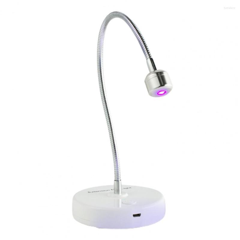 

Nail Dryers Mini Dryer Long Lasting USB LED Lamp Gel Polish Drying Machine One-key Start ABS For Salon, Silver