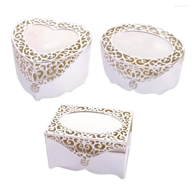 

Jewelry Pouches Women European Box Alloy Storage Ring Earrings Treasure
