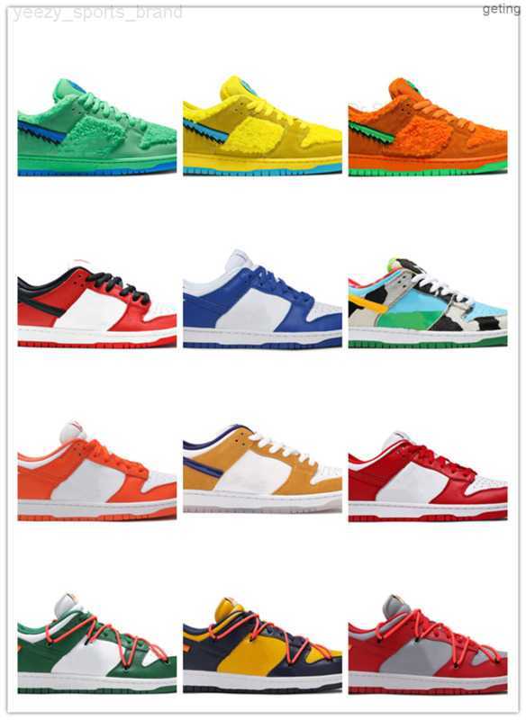 

Grateful Dead Low SB X DunkLy Shoes Orange Bear Milk ice cream Walking Sneakers Man Retro SP Kentucky Outdoor Trainers 36-45