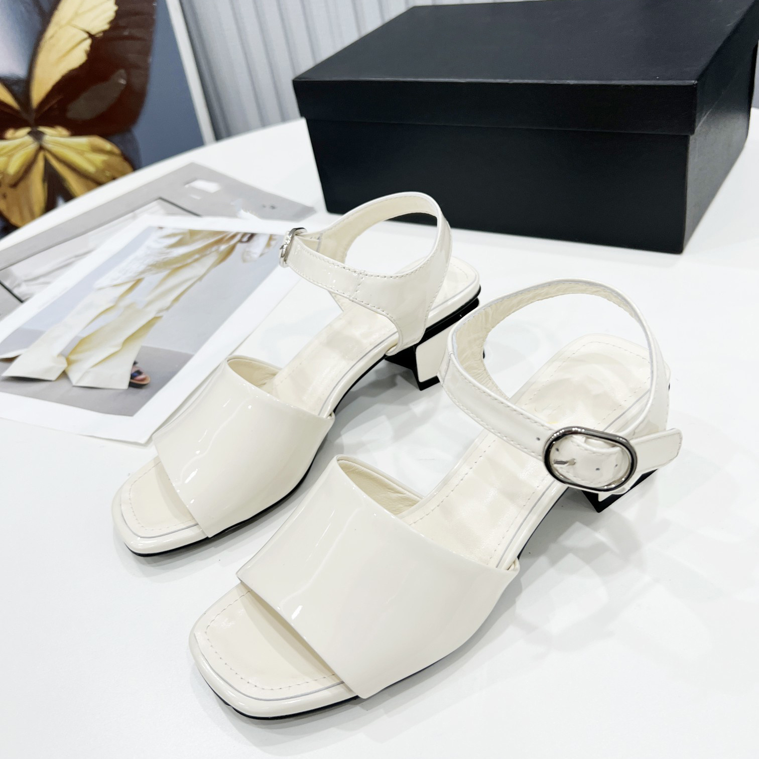 

Designer CCity Slide Sandals Fashion High Heels Slides Slippers Woman Channel Flip Flops Shoes Luxury Leather gdfhsa