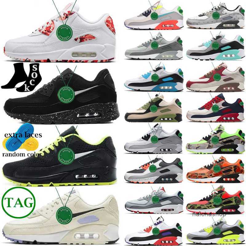 

2023 90 OG 90s mens outdoor Air Cushion shoes surplus Turf Orange Flyleather Blue Void infrared men women trainers Aiarmaxs sports sneakers, Color # 21