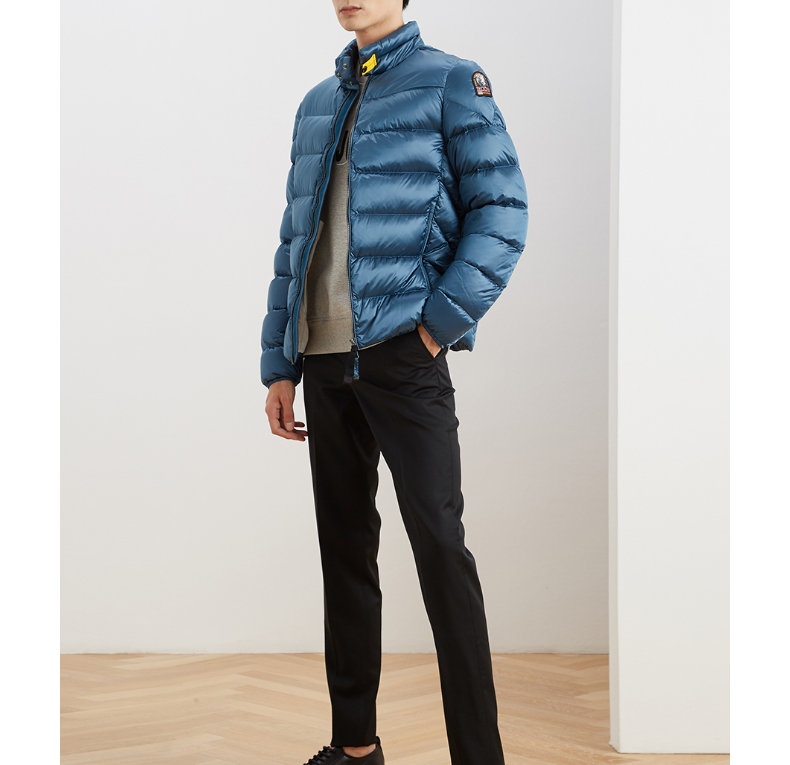 

Men Down Jackets Classic Multicolor White Duck Down Short Jackets Coats, Brown