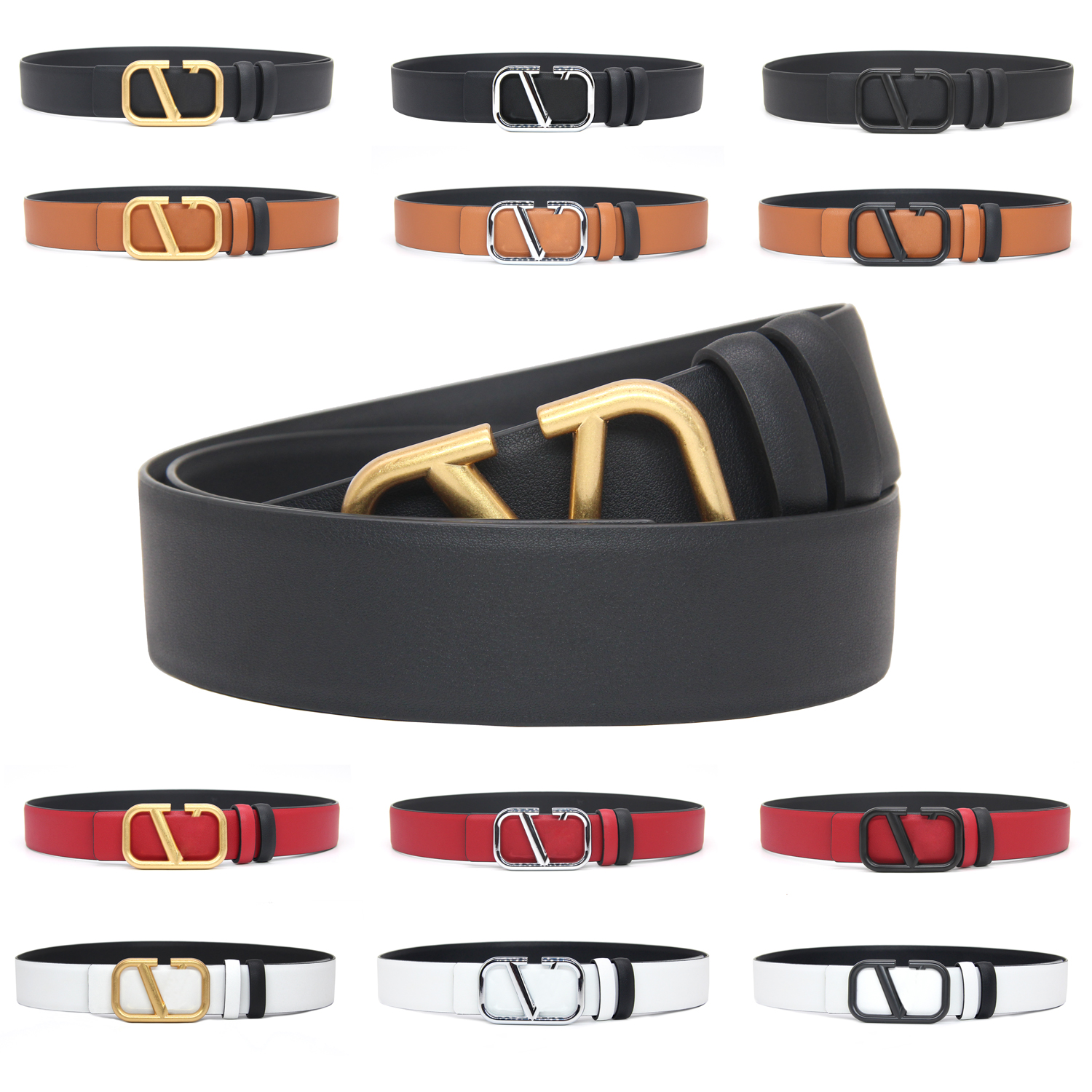 

2022 Mens Designer Belts Women Genuine Leather Pants Belt Casual belts Wholesale width 3.8cm with gift box, Belts width 3.8cm+gift box