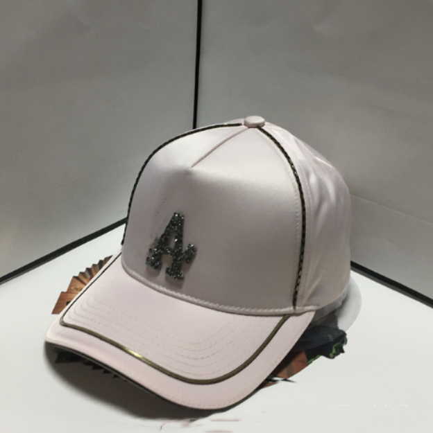 

America casual peaked cap fashion diamond letter baseball cap, Aspic