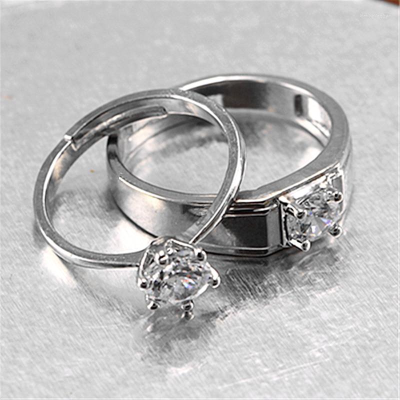 

Wedding Rings Ephalus 2 2022 Couple Promise Bridal High Quality Original Jewelry 925 Sterling Silver Gift Wholesale