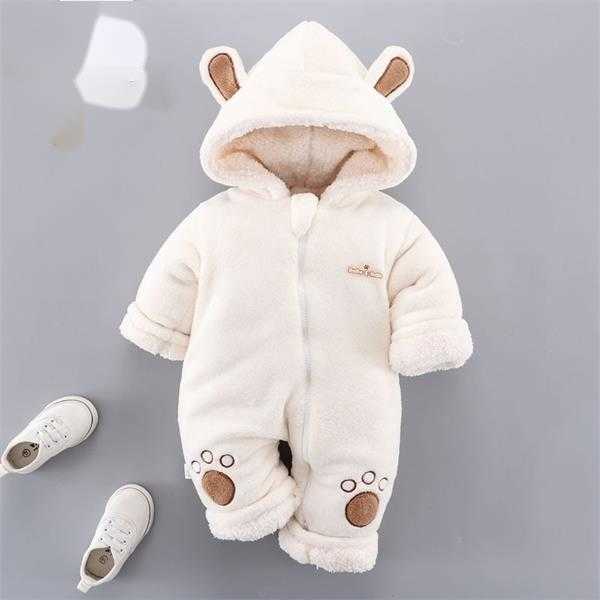 

Winter Romper Wool Baby Baby Clothes Hooded Newborn Clothes Baby Girls Clothes For Boys Jumpsuit Unisex Overalls 0 3 9 24 Month, Packing bag