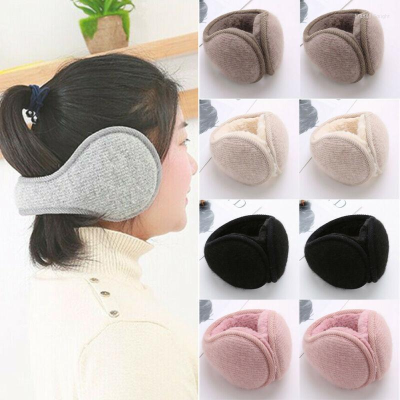 

Berets Women Earmuffs Warmer Head Band Adjustable Unisex Winter Ear Muffs Soft Thermal Hair, Khaki