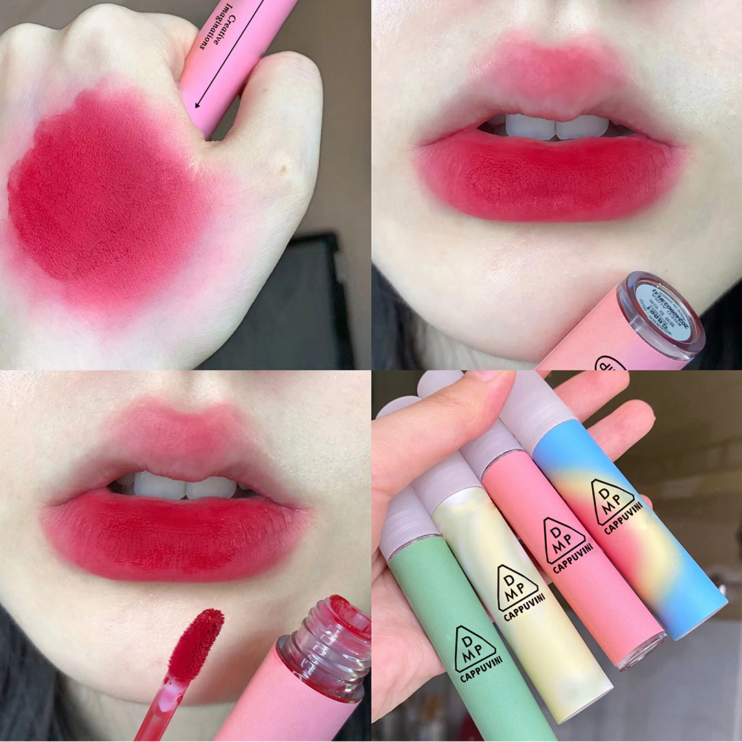 

HEALLOR Cold Rose Tone Lip Gloss Velvet Liquid Lipstick Waterproof Long-lasting Sexy Red Lip Tint Pigment Makeup Beauty Cosmetic, 01