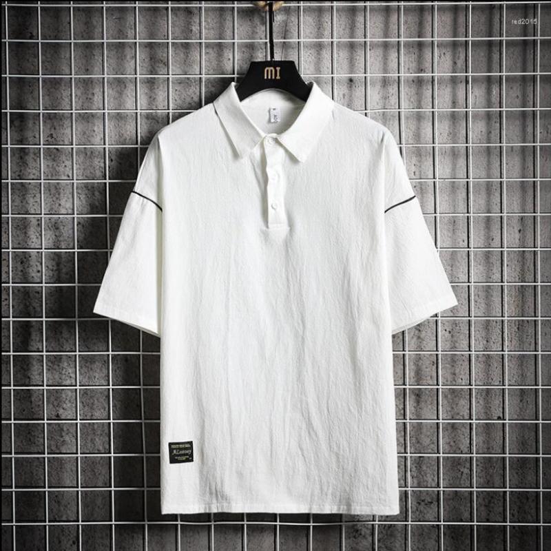 

Men's Polos ZNG Fashion Mens Shirt Summer Casual Solid Men Polo Cotton Turn-Down Collar Women Shirts, U38-1
