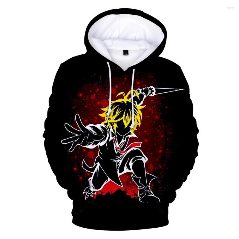

Men's Hoodies 2022 Seven Deadly Sins 3D Harajuku Hoode High Quality Fashion Sweatshirt Top Autumn Anime Pattern Casual Pullover