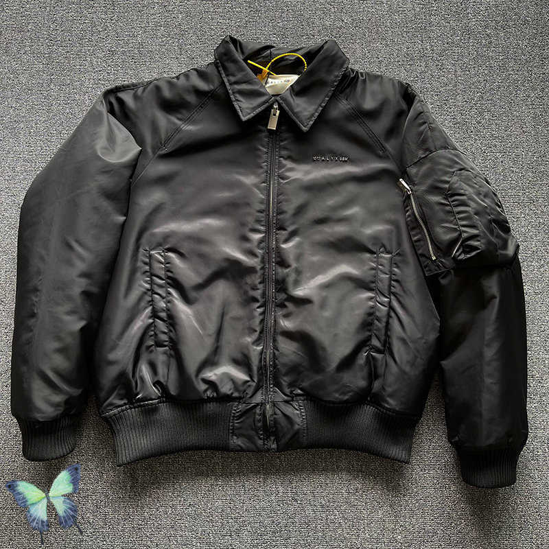 

Men's Jackets ALYX 1017 9SM Zipper Functional Tooling Pocket Cotton Jackets Men Women Loose Flight Jacket Coat T221130