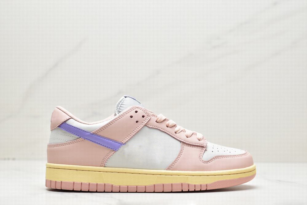 

With Box Pink Oxford Running Shoes Men Women White Pink Purple Sports Sneaker, Multi