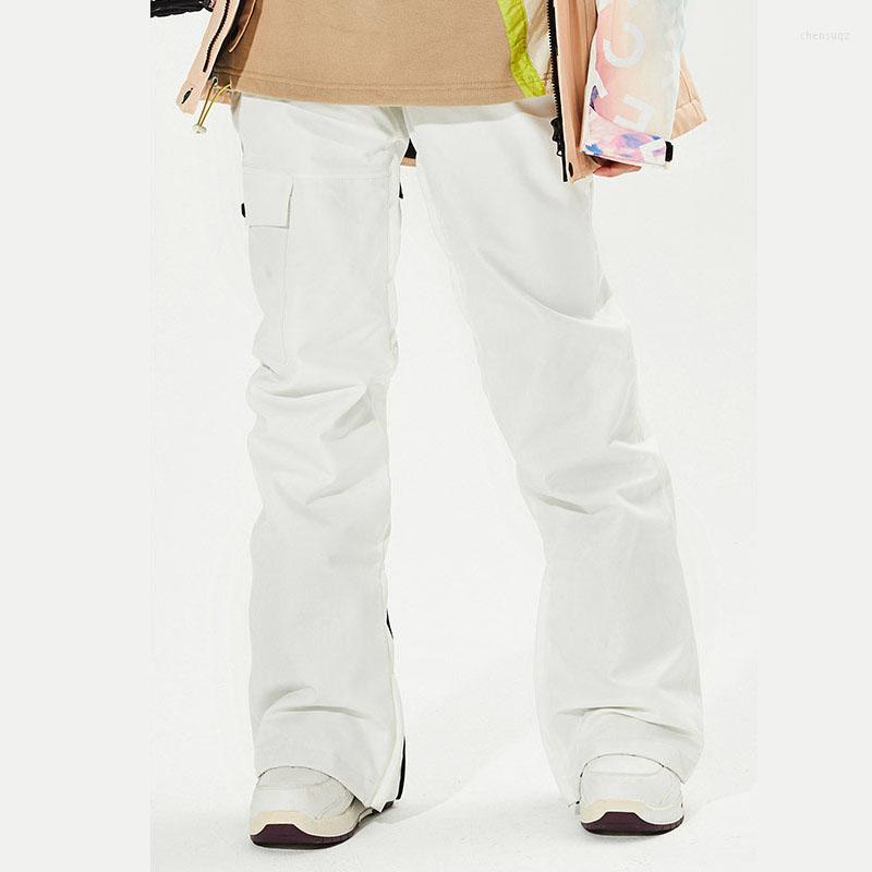 

Skiing Jackets Ski Pants Men Snow Waterproof Warm Outdoor Windproof Winter Women Snowboarding Thermal Overalls Trousers, Picture shown