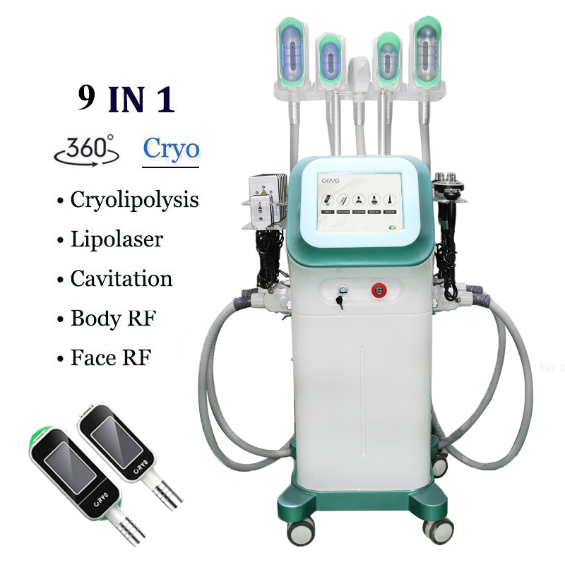 

Criolipolisis slim vacuum rf liposuction machine cryolipolysis cavitation lipo laser weight loss machines 5 cryo handle